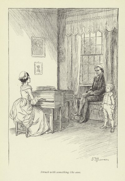 Illustration till Mr Gilfils Love Story av George Eliot av Hugh Thomson