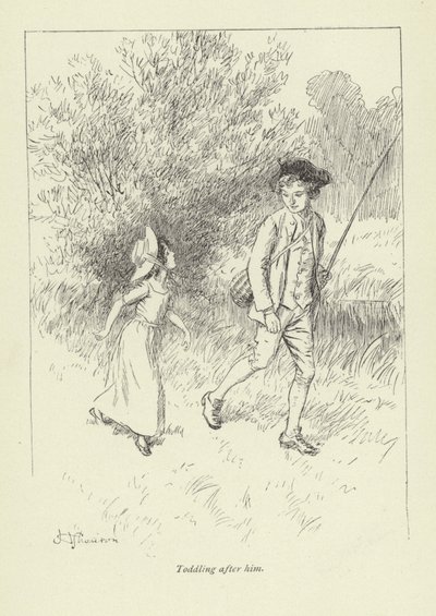 Illustration till Mr Gilfils Love Story av George Eliot av Hugh Thomson