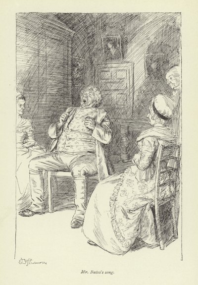 Illustration till Mr Gilfils Love Story av George Eliot av Hugh Thomson