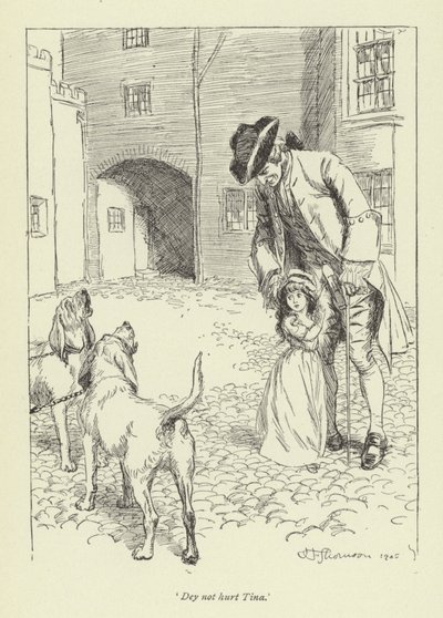 Illustration till Mr Gilfils Love Story av George Eliot av Hugh Thomson