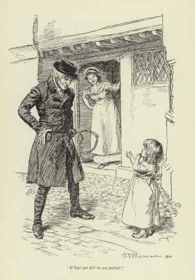 Illustration till Mr Gilfils Love Story av George Eliot av Hugh Thomson