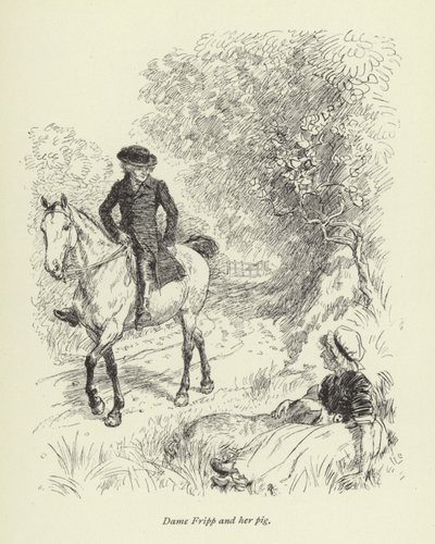 Illustration till Mr Gilfils Love Story av George Eliot av Hugh Thomson