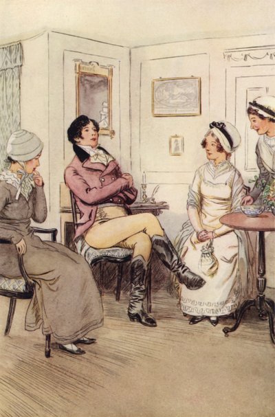 Illustration för Quality Street av Hugh Thomson