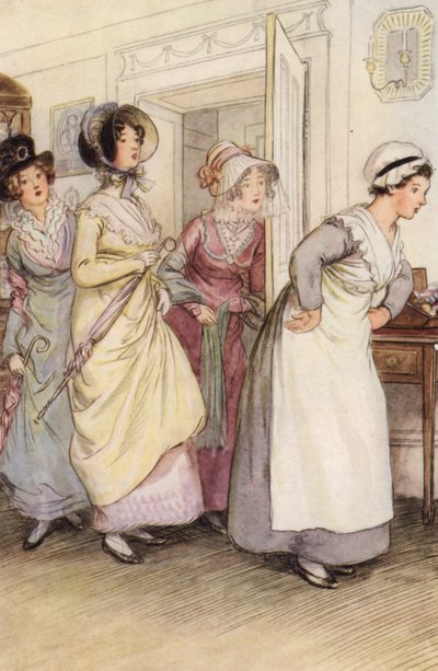 Illustration för Quality Street av Hugh Thomson