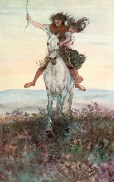 Illustration för Shakespeares som du gillar det av Hugh Thomson