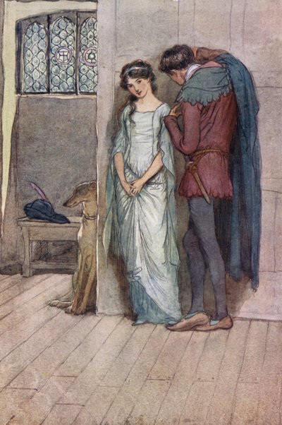 Illustration för The Merry Wives of Windsor av Hugh Thomson