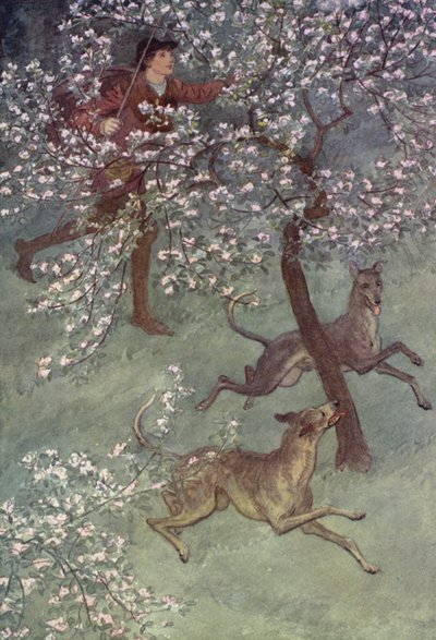 Illustration för The Merry Wives of Windsor av Hugh Thomson