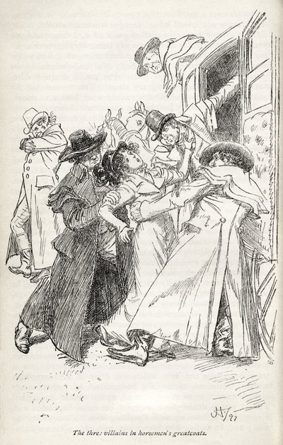 Jane Austens roman "Northanger Abbey" - av Hugh Thomson