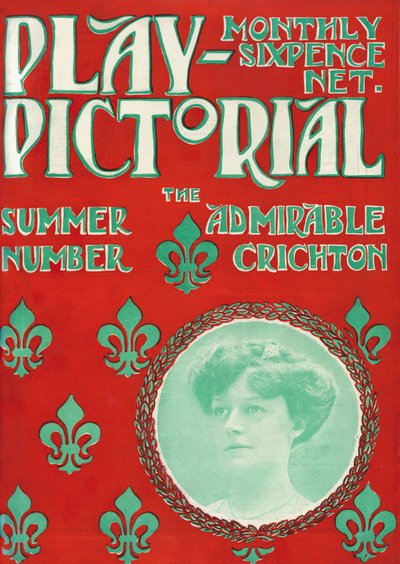 Spela bildomslag - J M Barrie The Admirable Crichton av Hugh Thomson