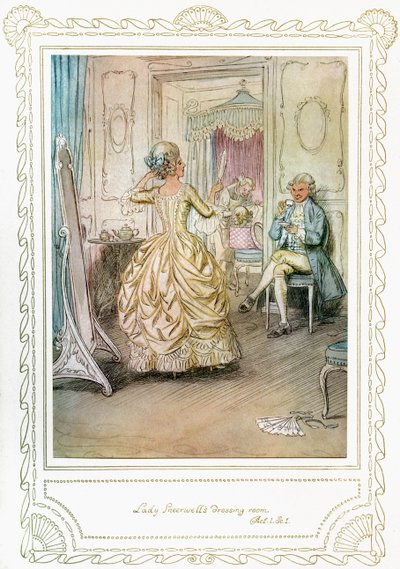 Richard Brinsley Sheridans "The School for Scandal" av Hugh Thomson