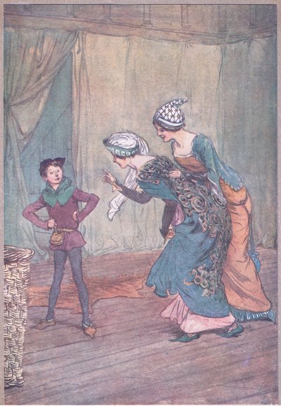 "Du lilla Jack-A-Lent, har du varit sann mot oss?", illustration från 