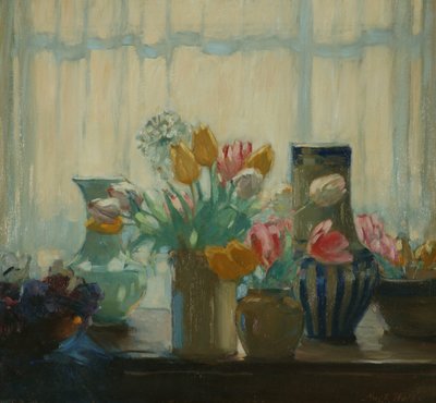 Blommor i fönstret av Hugh Wallis