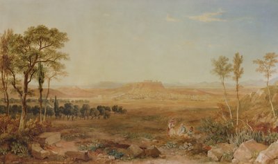 Utsikt över Aten av Hugh William Williams