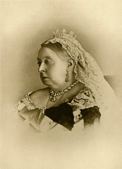 Drottning Victoria, c1894, 1901. av Hughes and Mullins