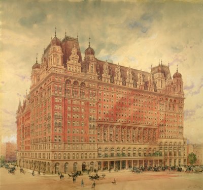 Waldorf Astoria Hotel, 1896 av Hughson Frederick Hawley