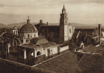 Mexiko: Cuernavaca (svartvitt foto) av Hugo Brehme