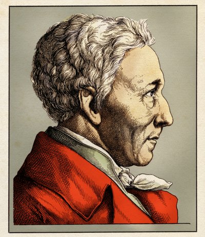 Albrecht Daniel THAER (1752-1828) av Hugo Bürkner