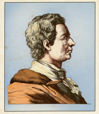 Anton Raphael MENGS (12 mars 1728 - 29 juni 1779) av Hugo Bürkner