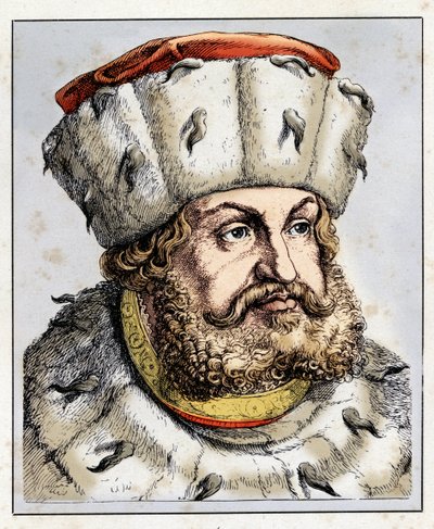 Frederic III de Saxe - Fredrik III av Sachsen (1463-1525) av Hugo Bürkner
