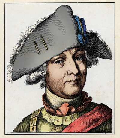 Friedrich Wilhelm von SEYDLITZ av Hugo Bürkner
