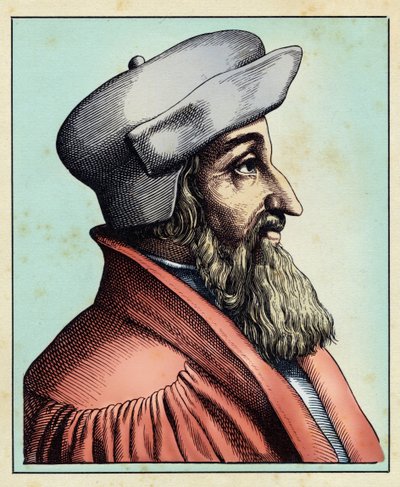 Jean Husschin dit Îcolampade - John ECOLAMPADE (1482-1531) av Hugo Bürkner