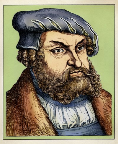 Jean Ier de Saxe - GIOVANNI DI SASSONIA (1468-1532) av Hugo Bürkner