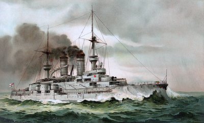 S.M. Slagskeppet Zähringen av Hugo Graf