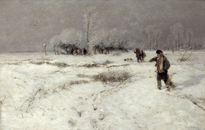 Jakt i snön av Hugo Muhlig
