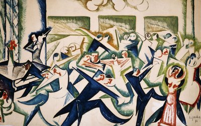 Dansare; Tango av Hugo Scheiber