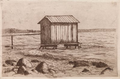 Badkabin av Hugo Simberg