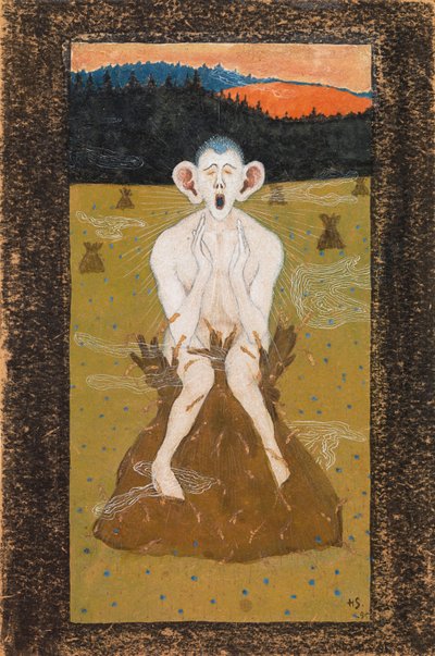Frost, 1895. av Hugo Simberg
