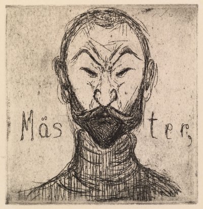 Gallen-Kallela "Mästare" av Hugo Simberg