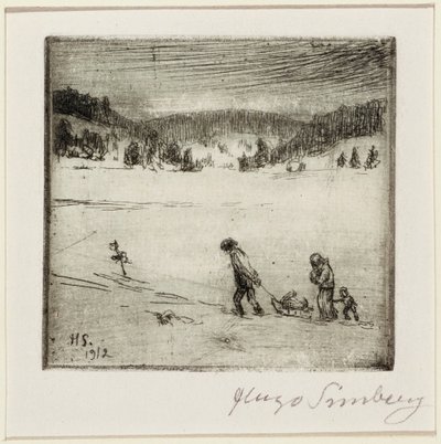 På väg hem av Hugo Simberg