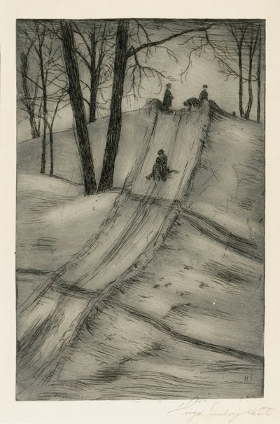 Kälkbacke av Hugo Simberg
