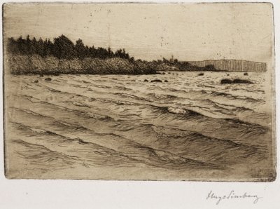 Sommarvågor av Hugo Simberg