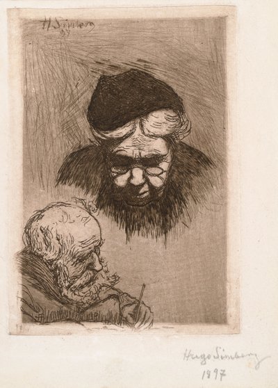 Konstnärens faster och far av Hugo Simberg