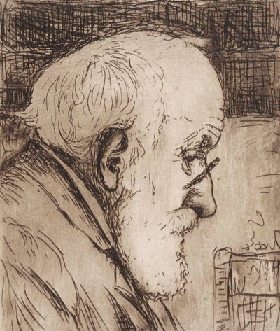 Konstnärens far av Hugo Simberg
