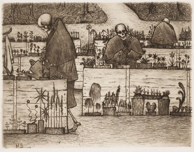 Dödens trädgård av Hugo Simberg