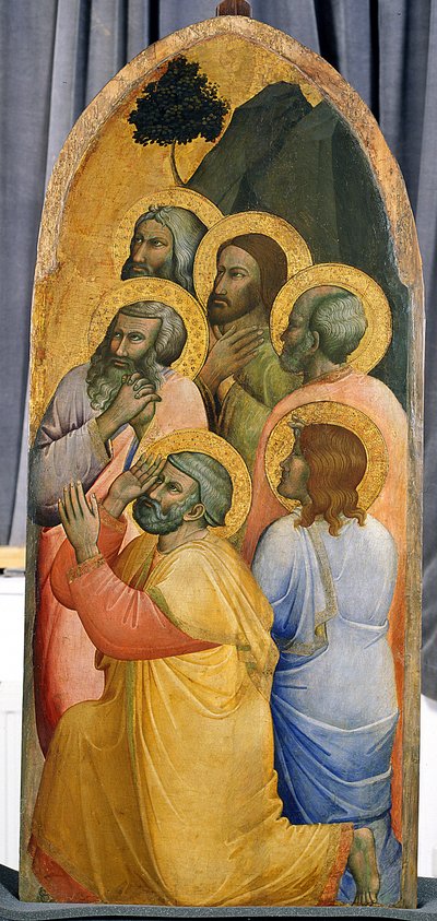 Se mannen (tempera på duk) av Hugo van der Goes