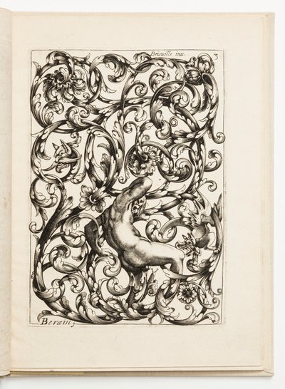 Tavla 3, från Various Designs for Locksmiths av Hugues Brisville