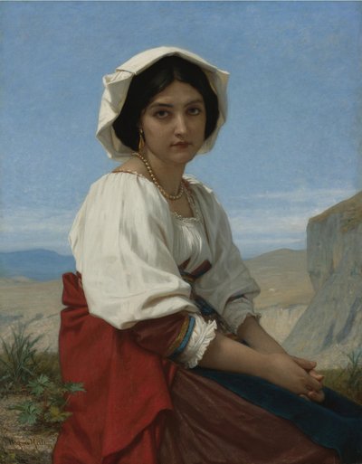 Italiensk flicka av Hugues Merle