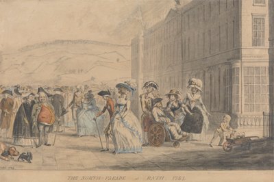 North Parade, Bath av Humphrey Repton