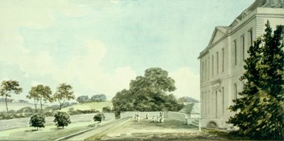 Röd bok för Sheringham Hall, ca 1812 av Humphry Repton