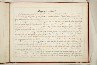 Text, Den "röda boken" från Blaise Castle, John Scandrett Harford Esqs hemvist av Humphry Repton