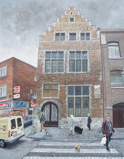 Pieter Brueghels hus i Bryssel, 1996 av Huw S. Parsons