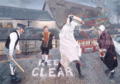 Marie Llwyd vid Llangynwyd, 1996 av Huw S. Parsons