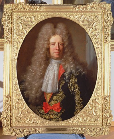 Greve Ferdinand Bonaventura Harrach (1636-1706), överste förvaltare hos kung Leopold I av Ungern (1640-1705), 1698 av Hyacinthe Francois Rigaud