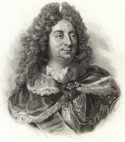 Louis Antoine de Pardaillan de Gondrin av Hyacinthe Francois Rigaud