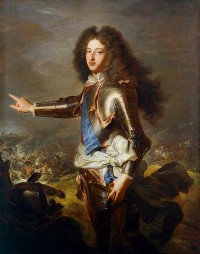 Louis, hertig av Bourgogne, ca 1702 (olja på duk) av Hyacinthe Francois Rigaud