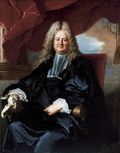Porträtt av Barthélémy Jean-Claude Pupil av Hyacinthe Francois Rigaud